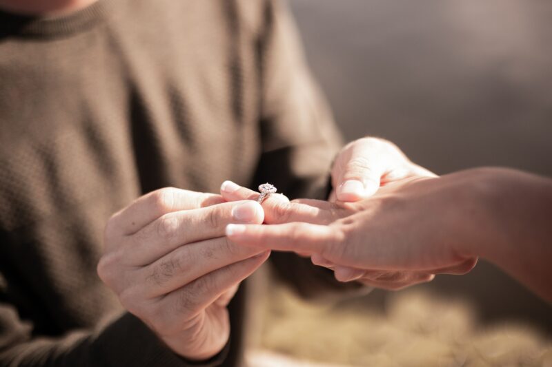 Romantic proposal speech