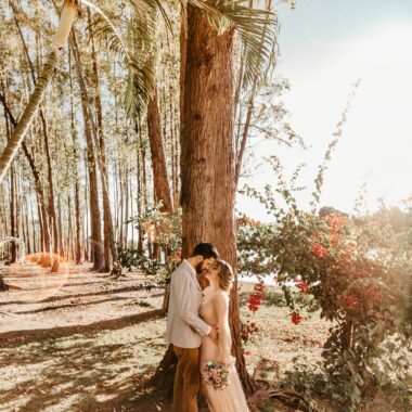 If you want the perfect engagement photo, like this couple underneath a tree, you should check out our ideas for the perfect proposal photoshoot.