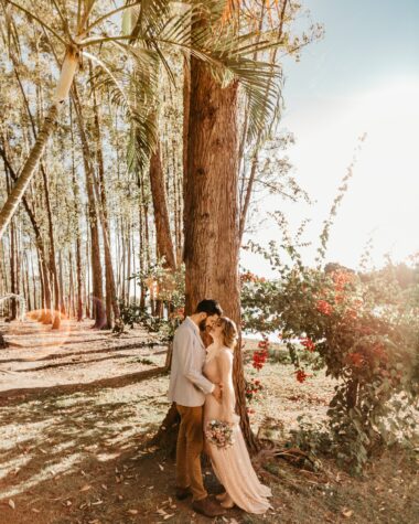 If you want the perfect engagement photo, like this couple underneath a tree, you should check out our ideas for the perfect proposal photoshoot.