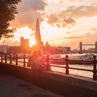 Marriage proposal in London