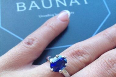 BAUNAT sapphire ring