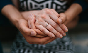 Cover picture couple holding hands